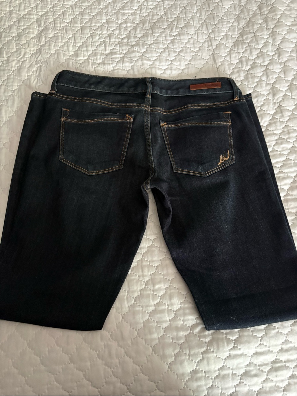Express Women's Dark Indigo Stretch Jeans